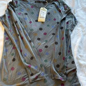 Gudrun Sjoden Polka Dot Long Sleeve Top